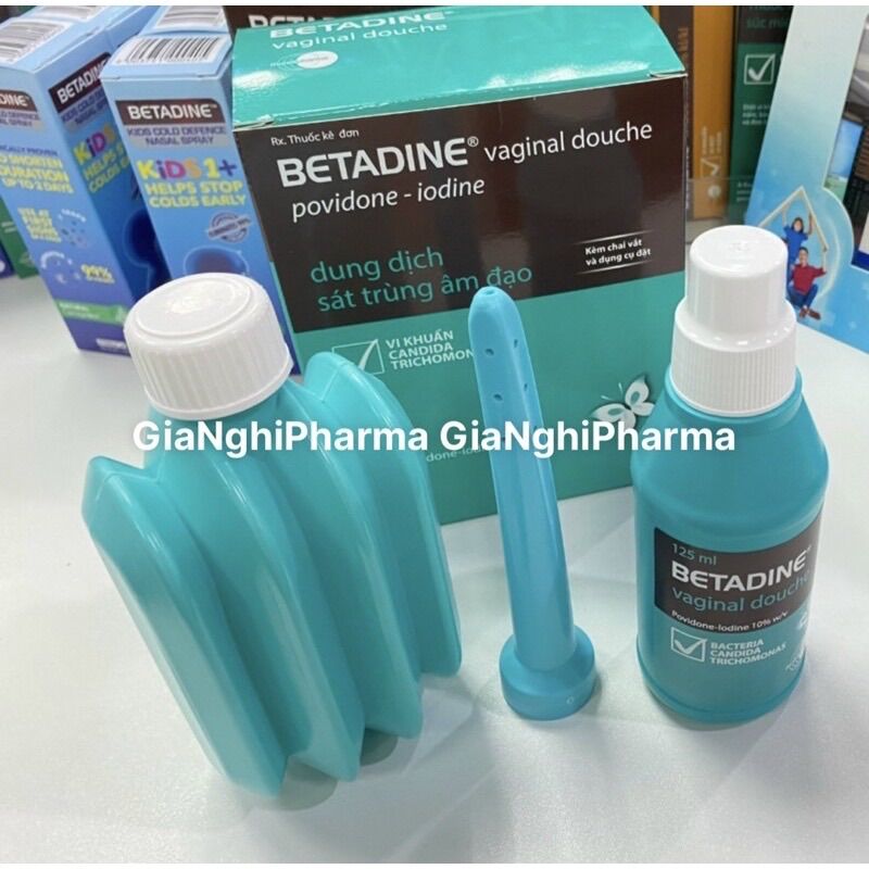 Bộ Betadine Vaginal Douch