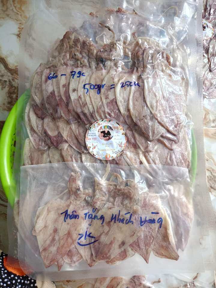 khô mực 500gr có quà tặng