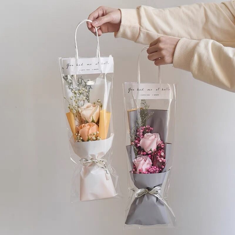 Túi đựng hoa trong suốt đủ 3 size