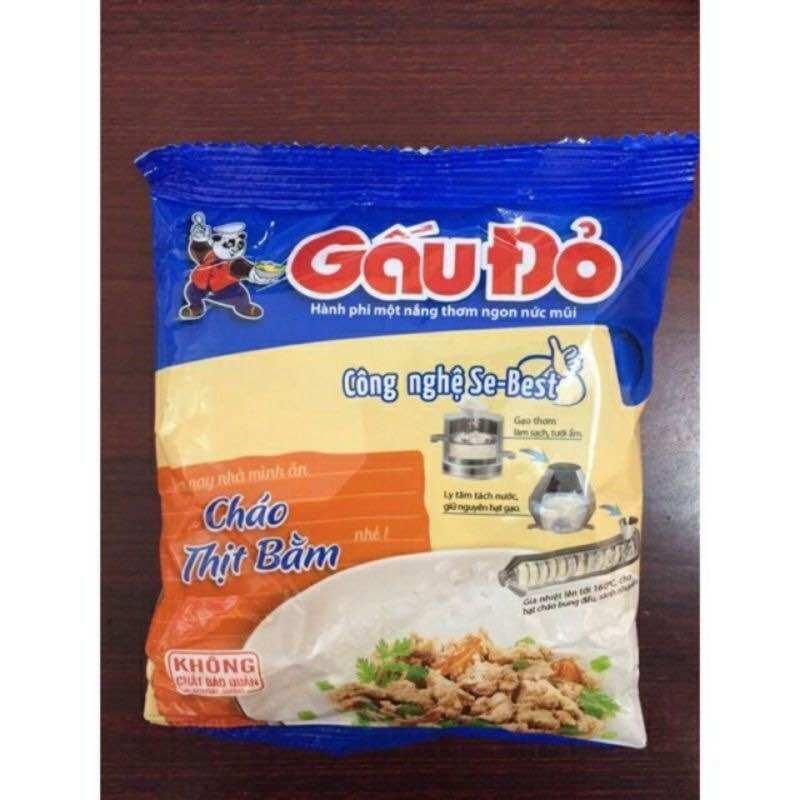 Gói cháo gấu đỏ