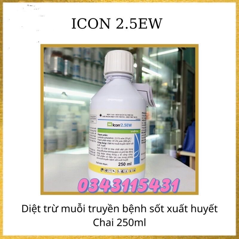 Icon 2.5ew - 250ml / diệt côn trùng gây hại