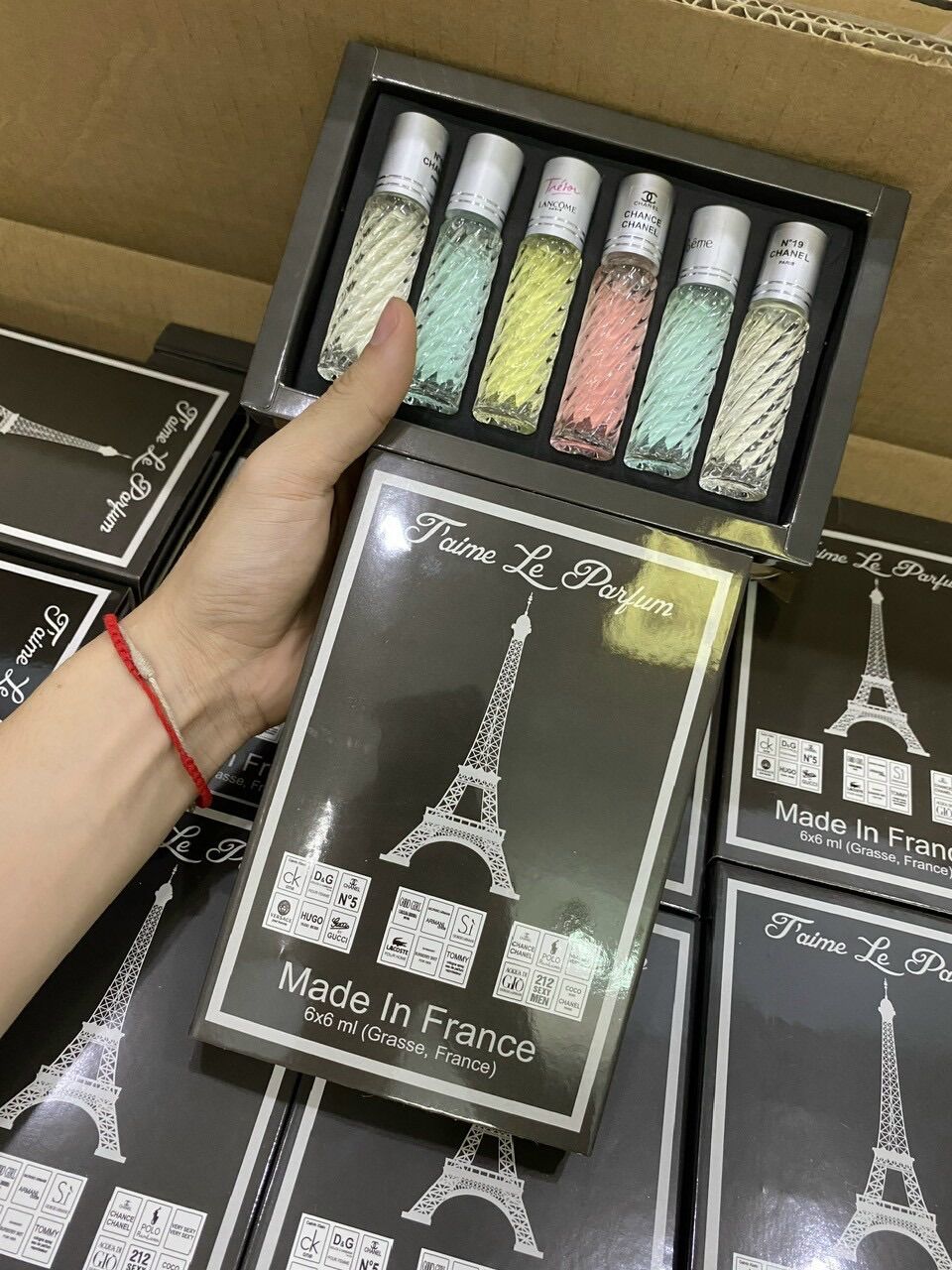 Nước hoa tháp set 6 chai