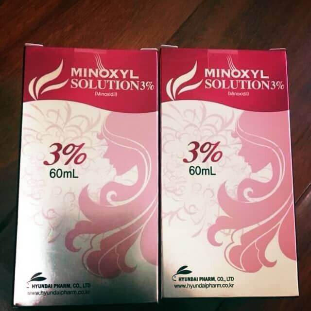 Xịt ngừa rụng tóc, kích thích mọc tóc Minoxyl Solution 3%
