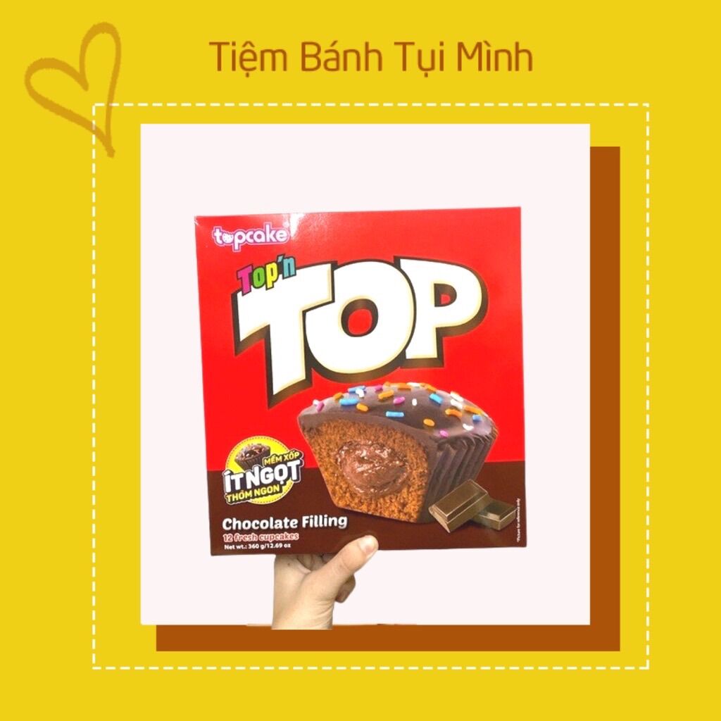 Bánh Topcake hộp 12 cái