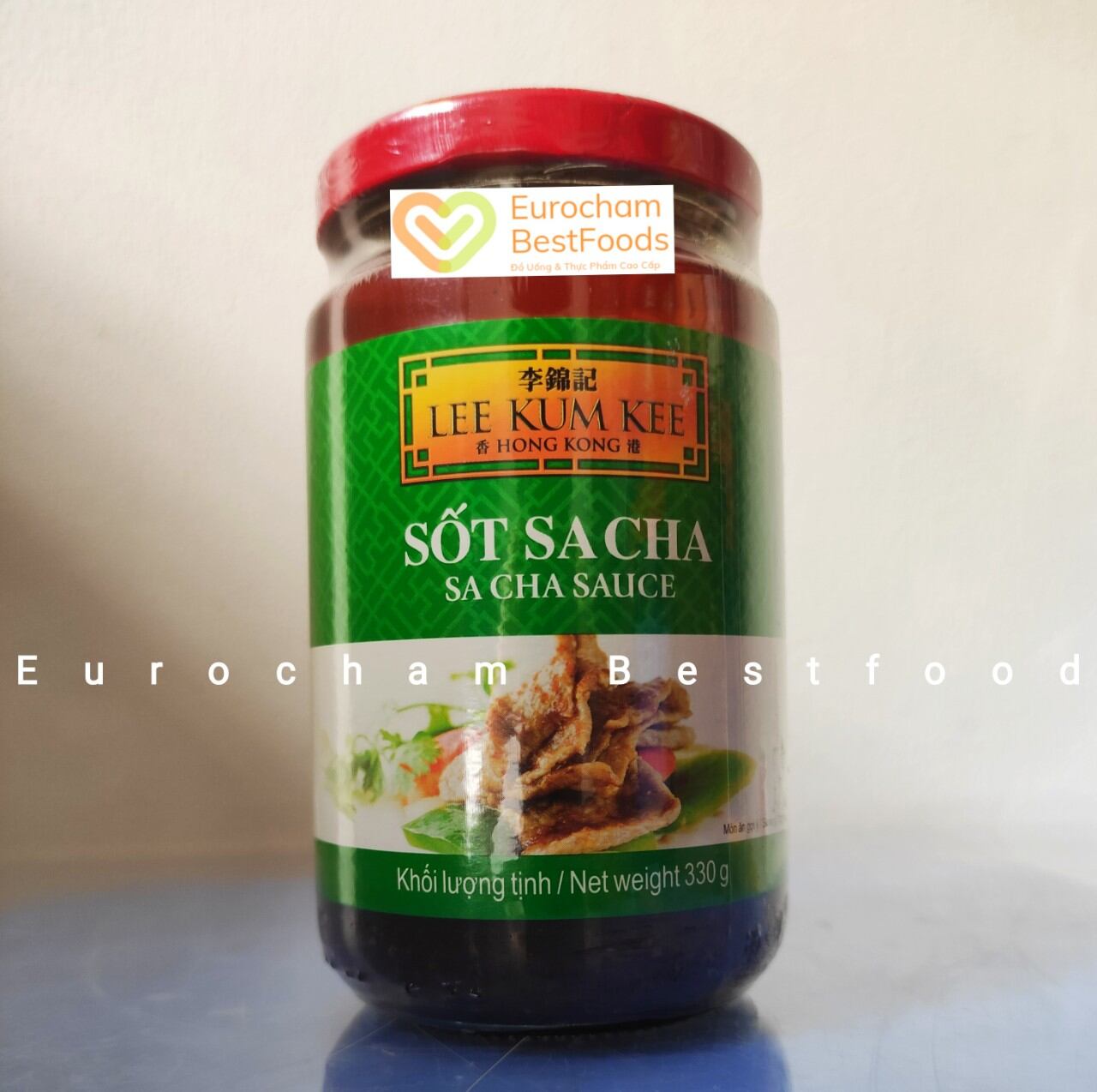 Sốt sa cha hiệu lee kum kee sacha sauce lọ 330 gram