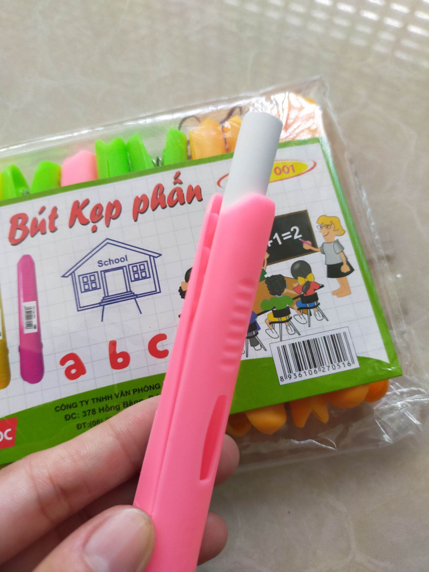 Bút   Kẹp   Phấn