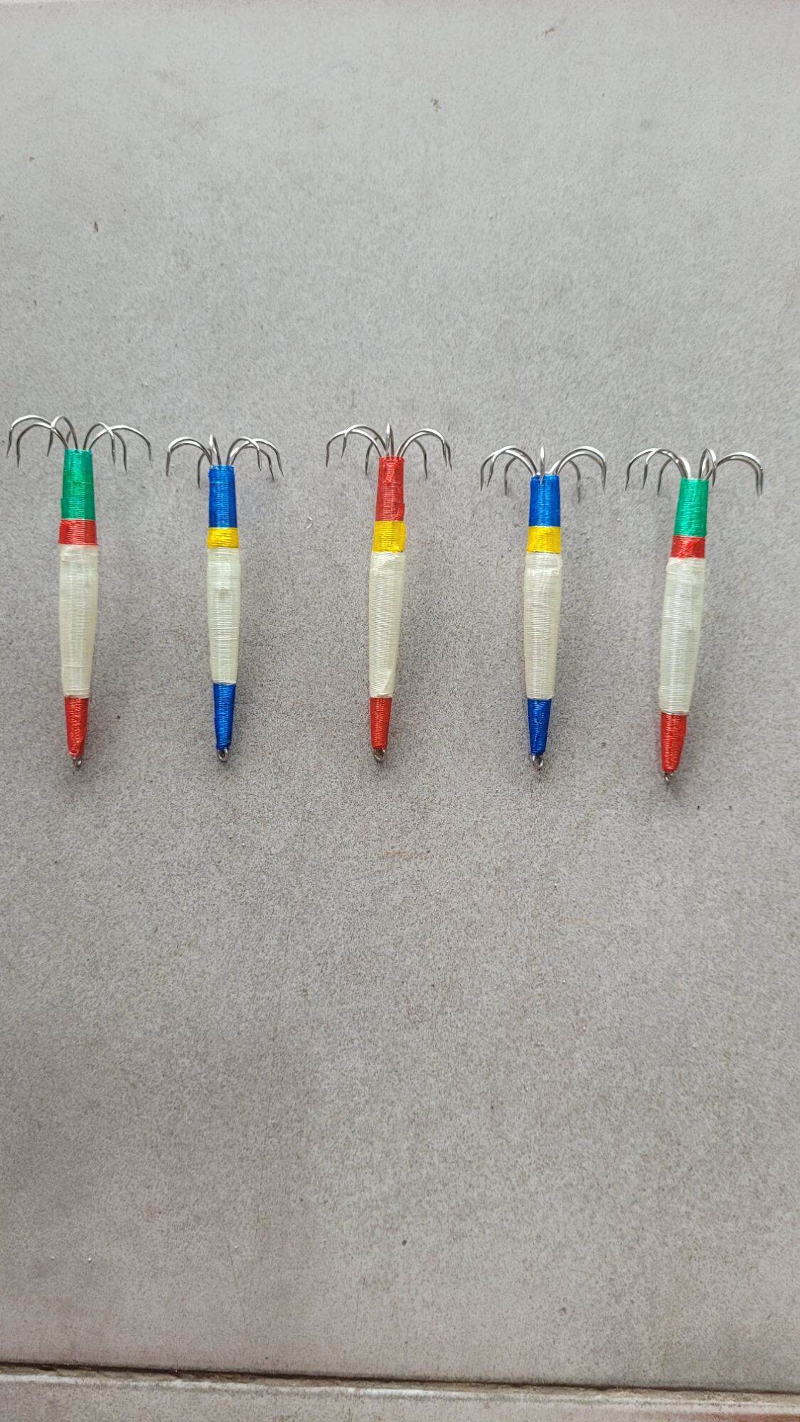 1con mồi câu mực siêu nhạy, câu cần tay