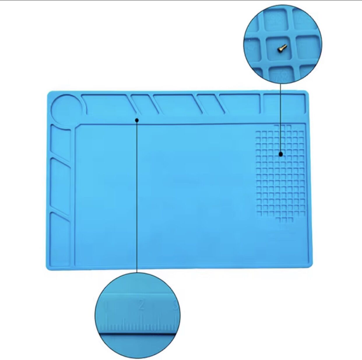 Miếng lót silicon chịu nhiệt cho thợ điện thoại , máy tính , sửa chữa điện tử