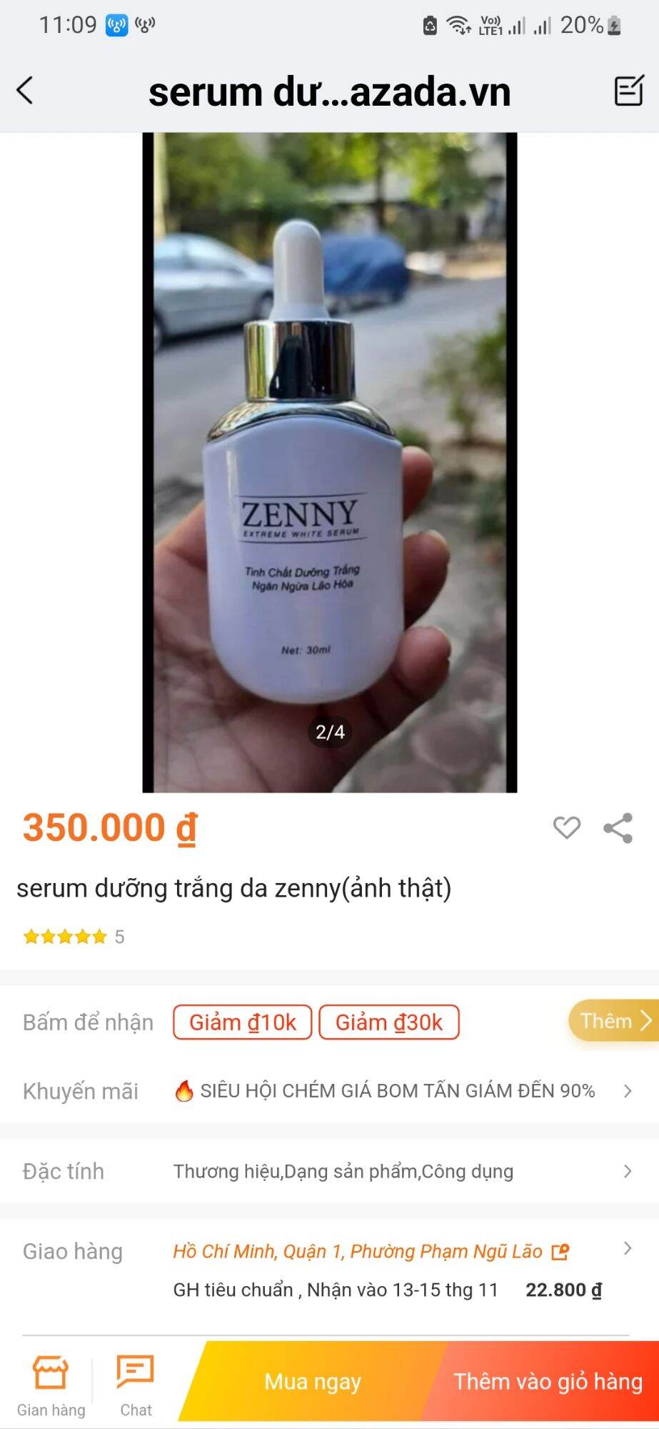 serum zenny 10ml