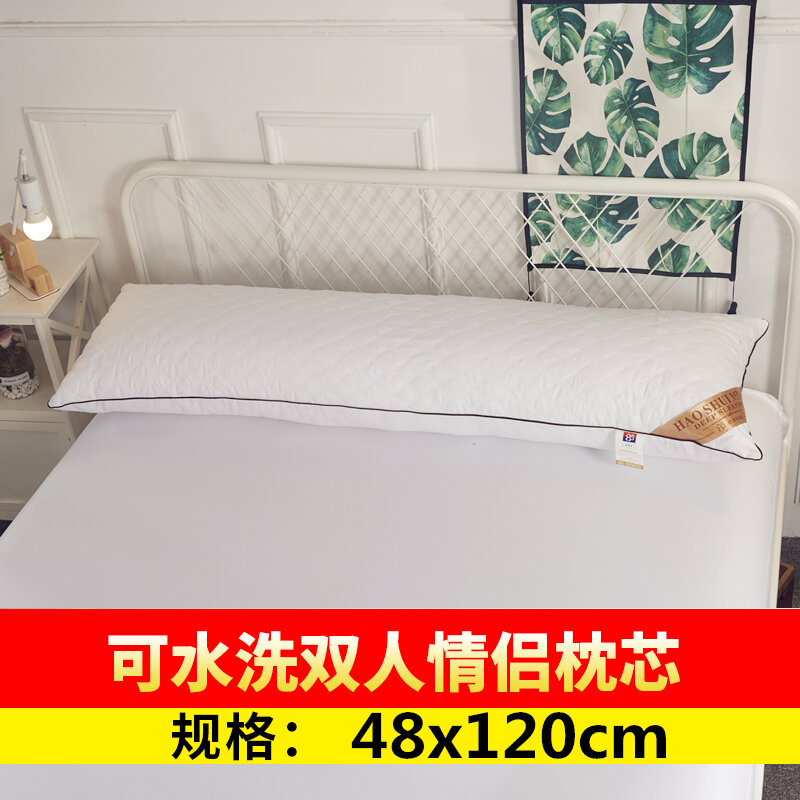 Gối đôi chống ve gối đôi dài gối đôi dài gối đôi dài ruột gối dài mùa hè giúp ngủ bảo vệ đốt sống cổ nam nữ