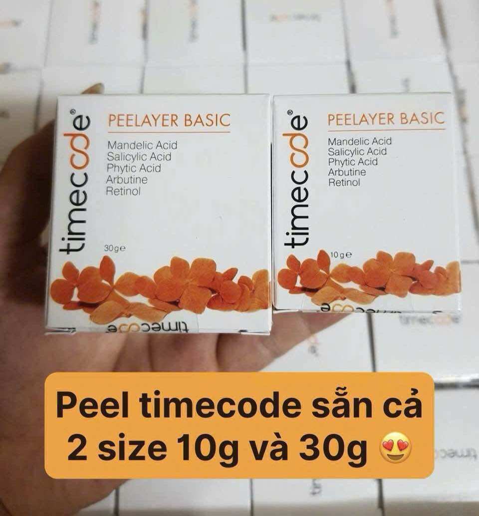 Peel da Timecode Peelayer Basic 30g - cải thiện nám, sạm da