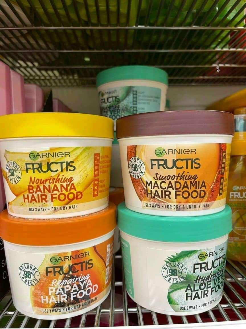 Mặt nạ ủ tóc 3 in 1 superfood của garnier hair food fructis