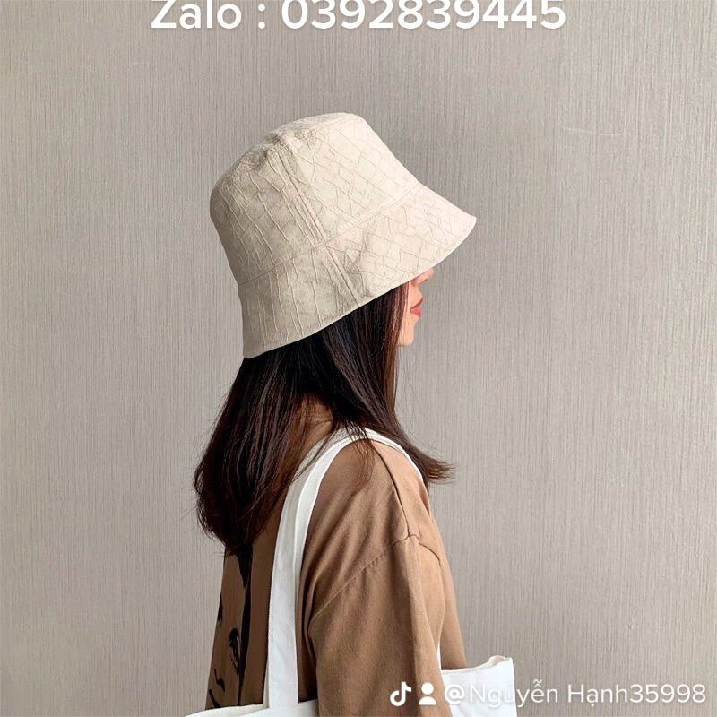 Nón Bucket Vải Gân Mẫu Mới