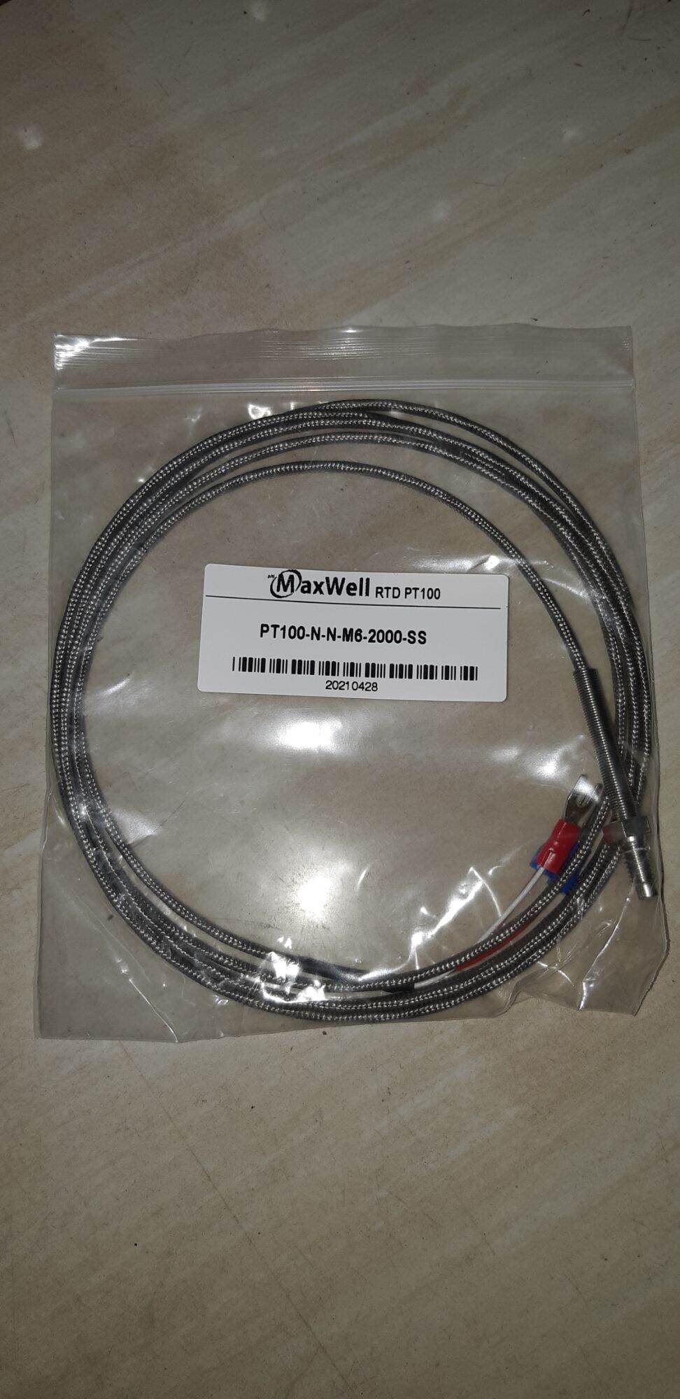 cảm biến nhiệt độ Maxwell pt100 ren m6