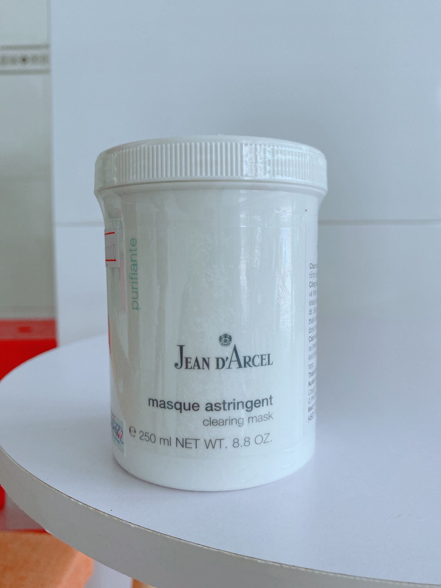 Jean D’Arcel Masque Astringent Cleansing Mask - Mặt Nạ Kiểm Soát Nhờn,Thu Nhỏ Chân Lông (250ml)