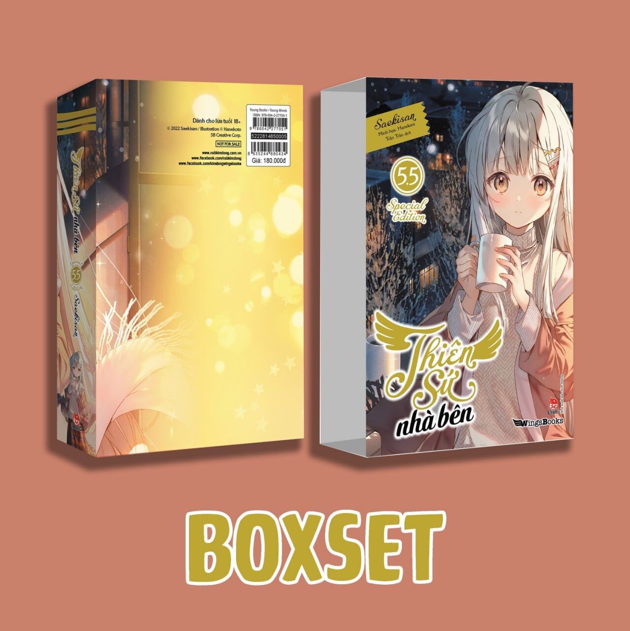 Thiên Sứ Nhà Bên - Tập 5.5 - Bản Giới Hạn (Tặng Kèm Box + Ngoại Truyện Đặc Biệt + Bookmark 2 Mặt + Giá Đỡ Điện Thoại)