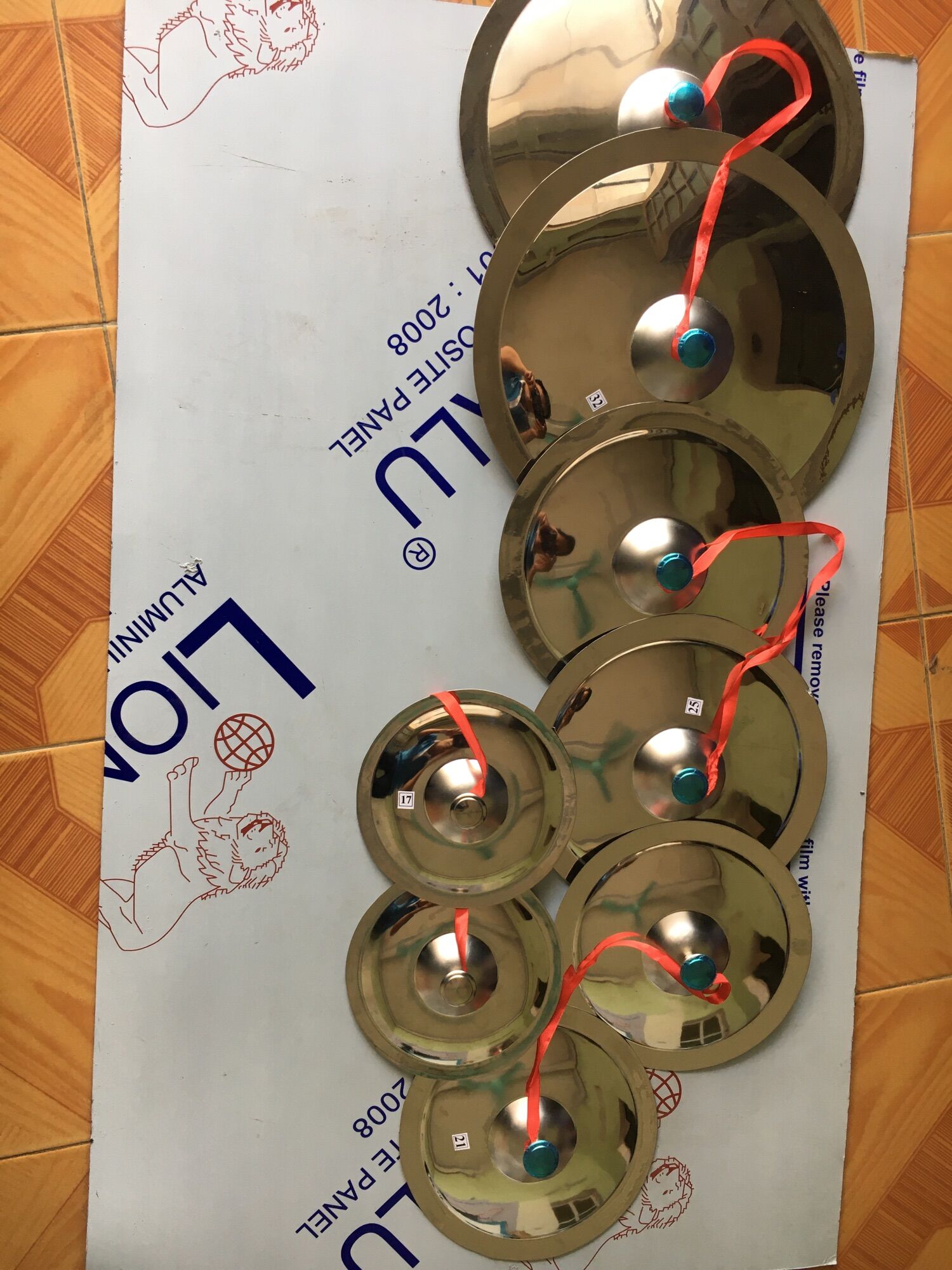 Chũm choẹ inox 304 (32cm)
