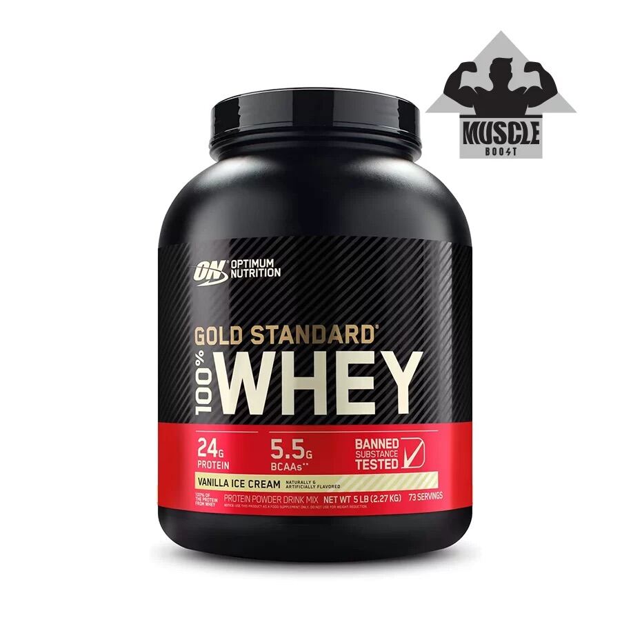 Optimum Nutrition Whey Gold Standard Whey Isolate bổ dung Glutamin hỗ trợ