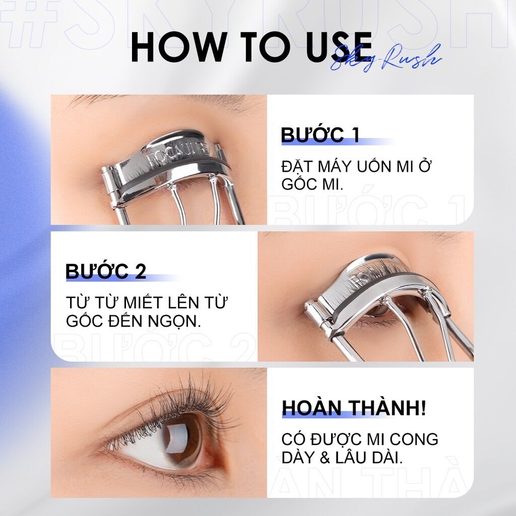 Kẹp Bấm Mi, Uốn Cong Mi