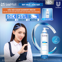 Dầu gội ngăn ngừa gàu nấm Clear Scalpceuticals Pro Dandruff Rescue 80G/200G