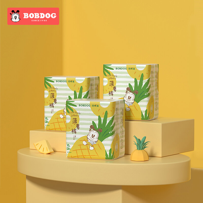 [U Mua Về Trước] Quần Tã Giấy Dứa Tinh Xảo Bobdog Quần Kéo Siêu Mỏng Thoáng Khí L/XL-XXL