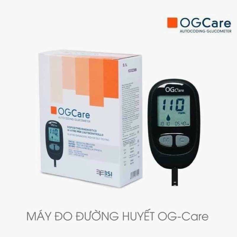 Máy đo đường huyết OGCARE OG care chính hãng