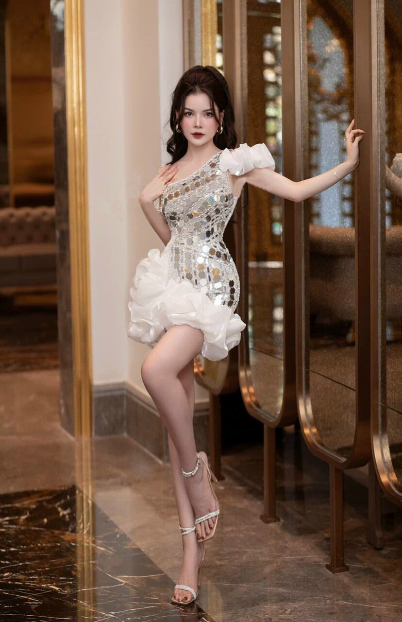 ĐẦM BODY DÚN BÈO ĐÁ GƯƠNG
