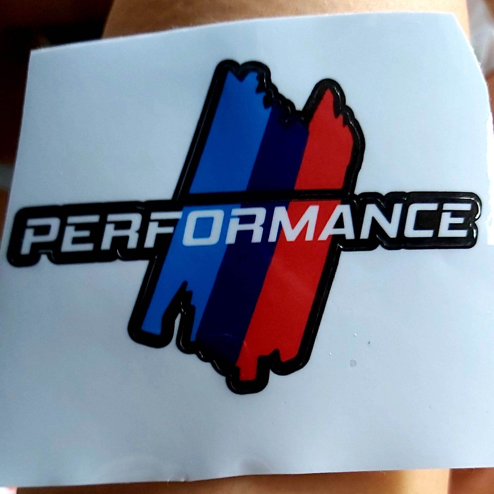 Tem Sticker Decal Performance Xanh Đỏ Dán Xe Dán Rẻ
