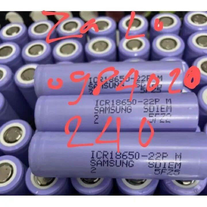 Combo 30 cell pin Samsung 22p hàng chọn lọc