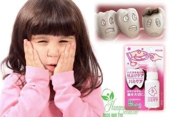 xịt chống sâu răng cho bé