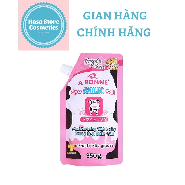 Muối tắm sữa bò tẩy tế bào chết A Bonne Spa Milk Salt