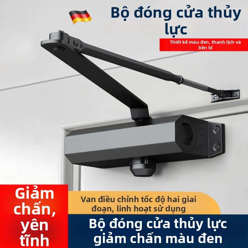 Automatic Silent Door Closer Giá  632,000 Đồng*Miễn phí vận chuyển
