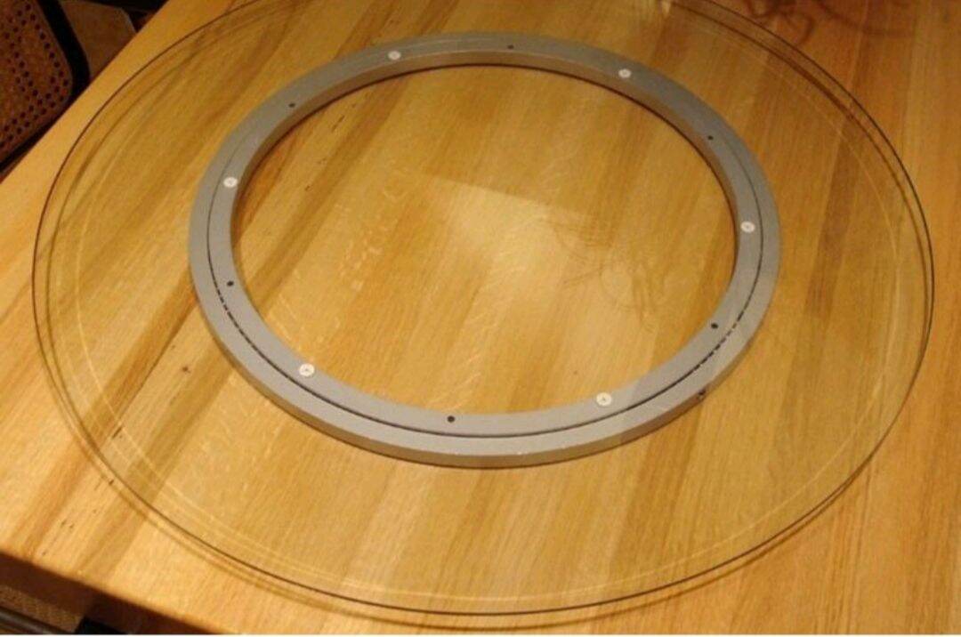 [HCM]Mâm xoay mặt bàn 450mm