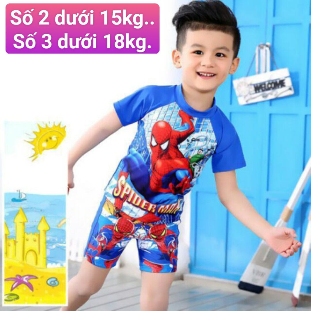 Đồ bơi siêu nhân bé trai