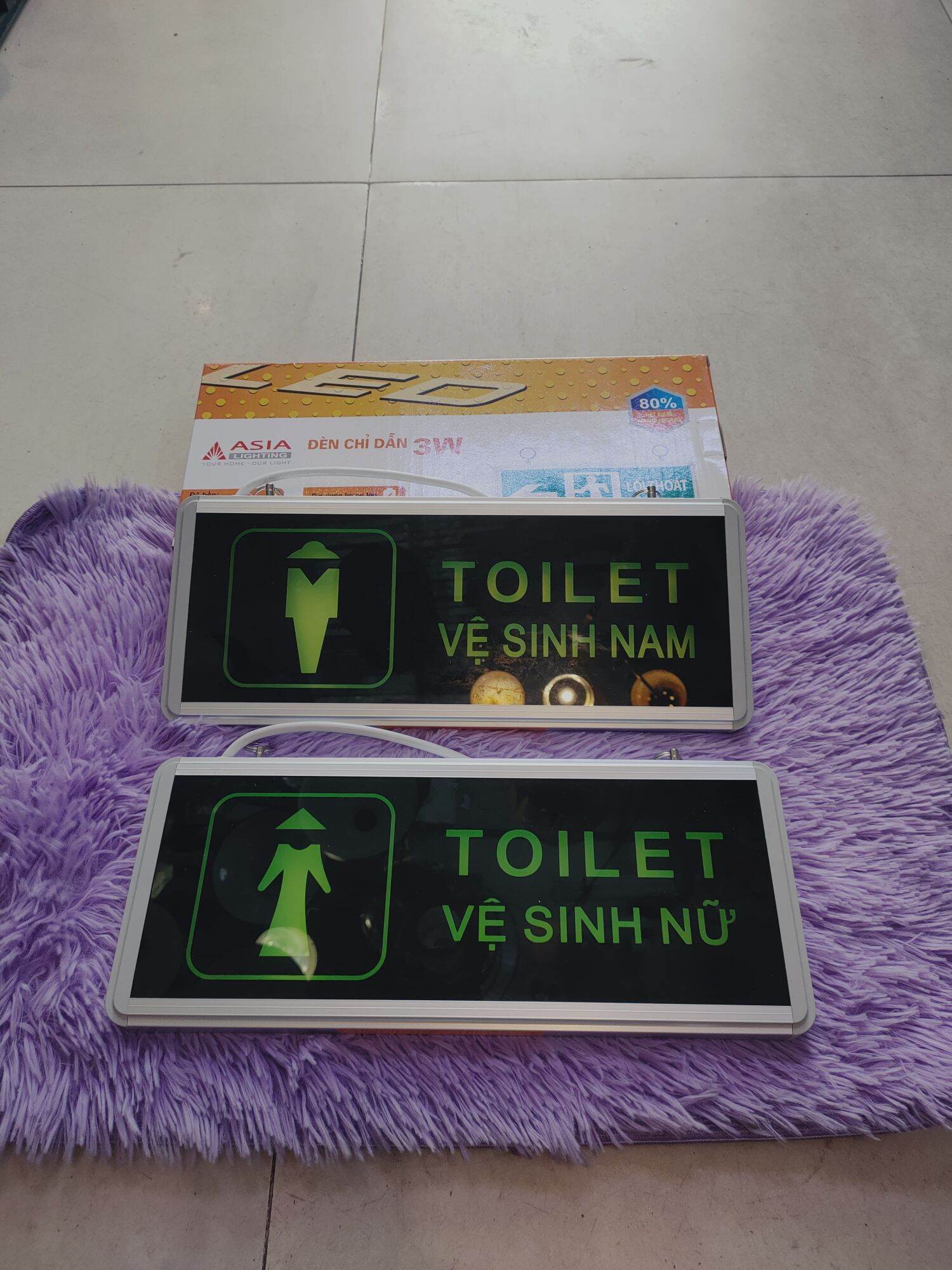 Đèn exit, thoát hiểm các loại asia