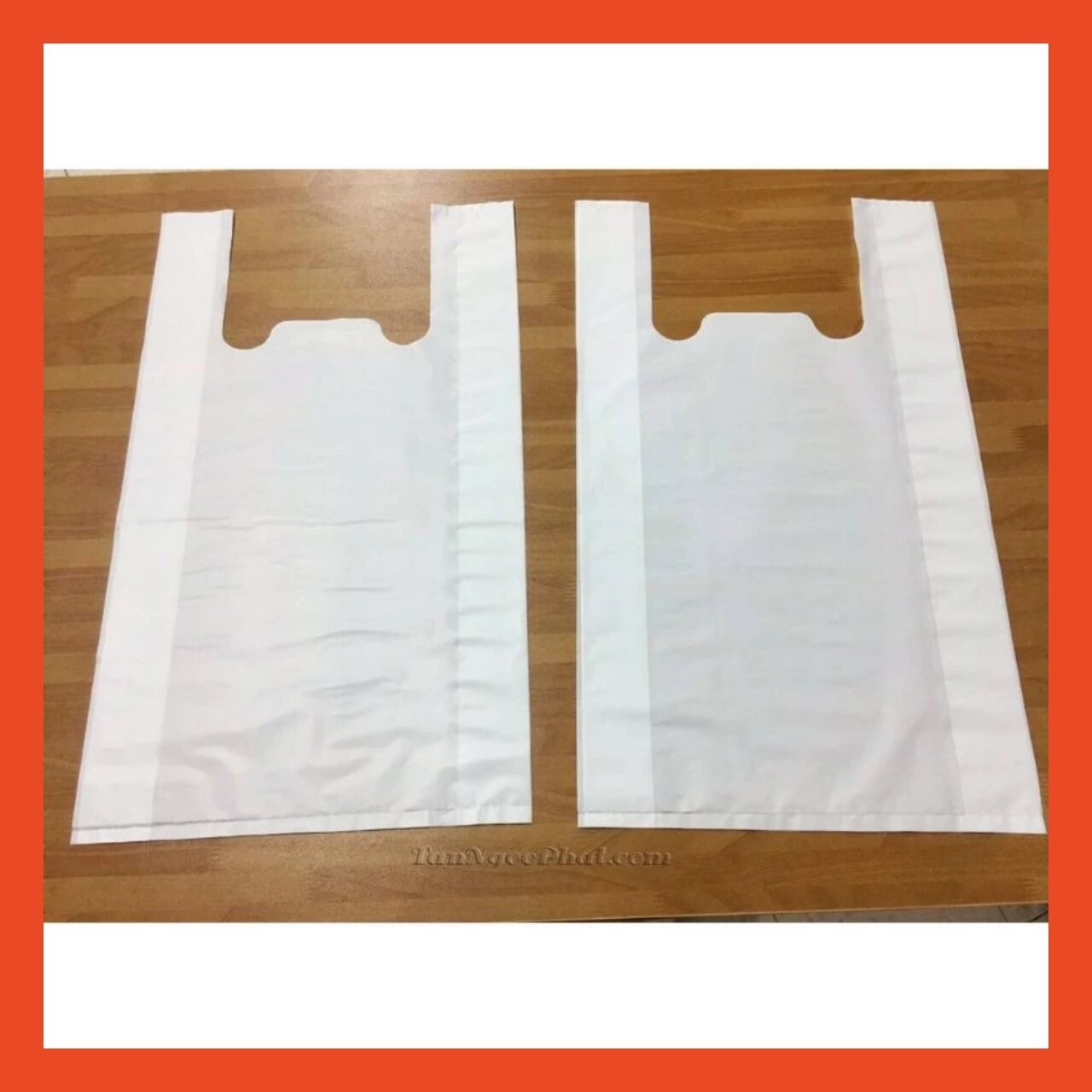 1 Kg túi xốp siêu thị trắng sữa