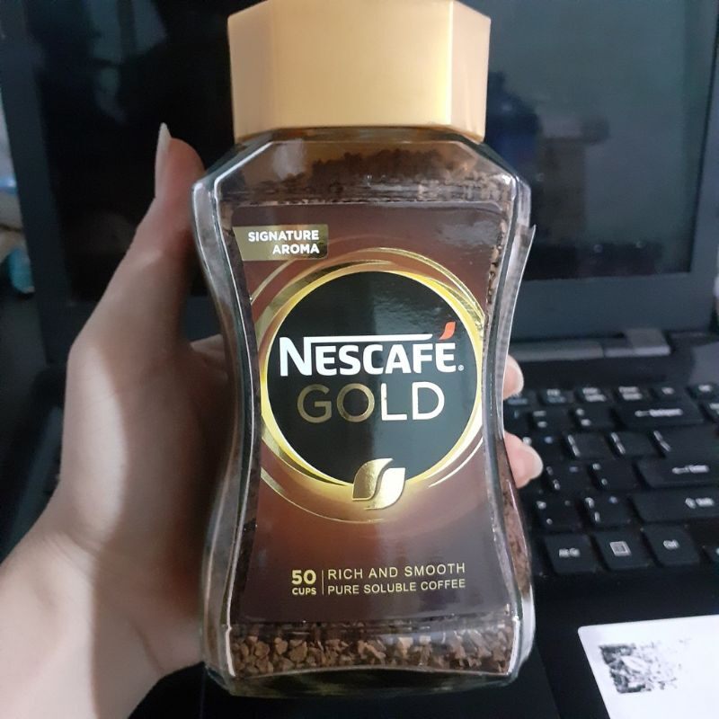 Nescafe gold nhập khẩu Hàn Quốc hủ 100gr