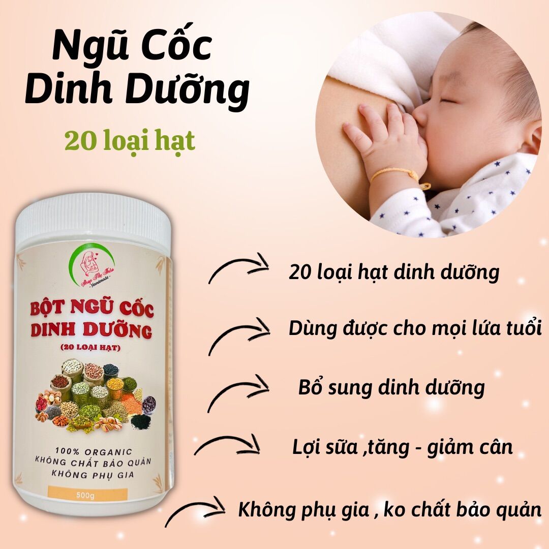 NGŨ CỐC DINH DƯỠNG 20 LOẠI HẠT