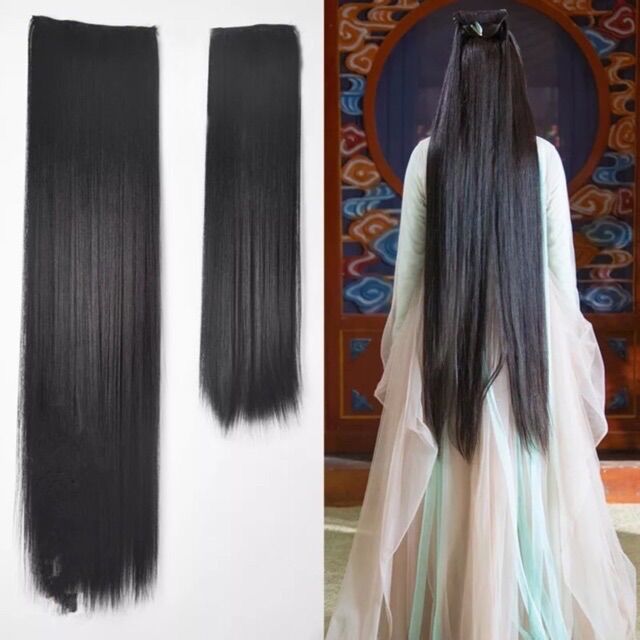 Tóc Giả Kẹp Đằng Sau Cosplay Cổ Trang - Miêu Quán