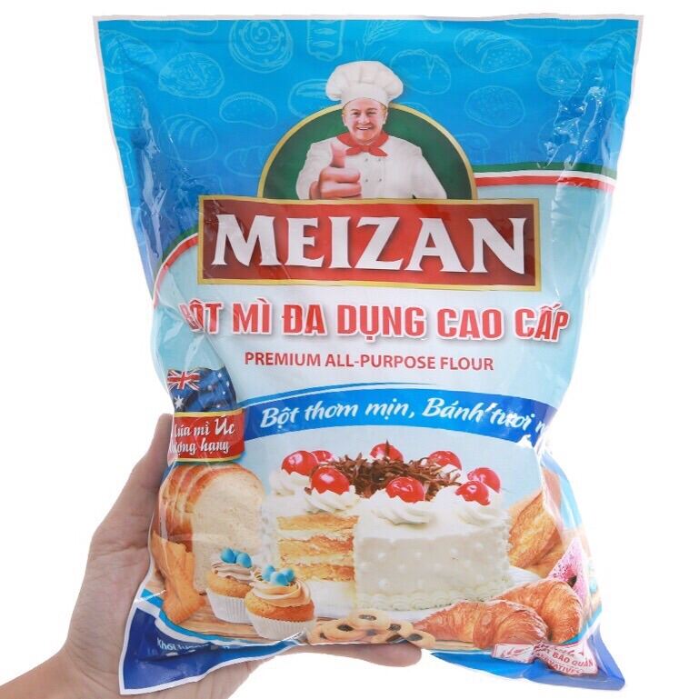 Bột mì đa dụng cao cấp Meizan bịch 1kg