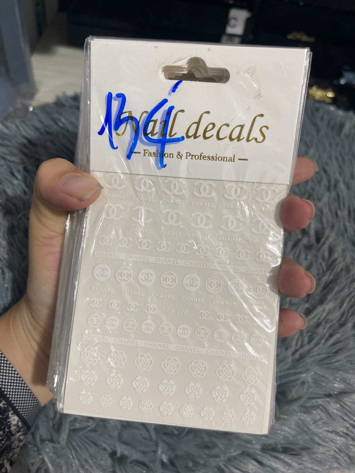 Tấm sticker dán móng tay siêu đẹp