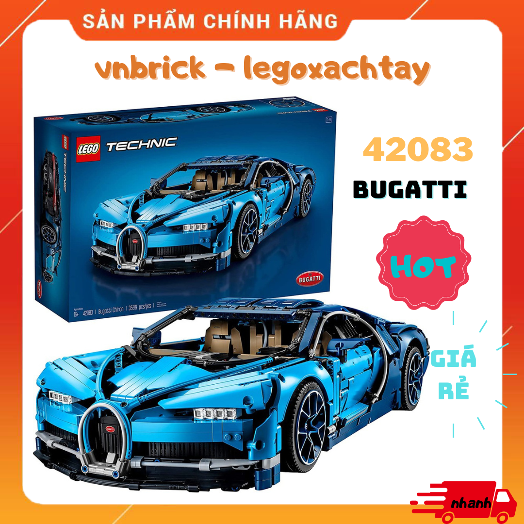 LEGO Technic 42083 Siêu Xe Bugatti Chiron
