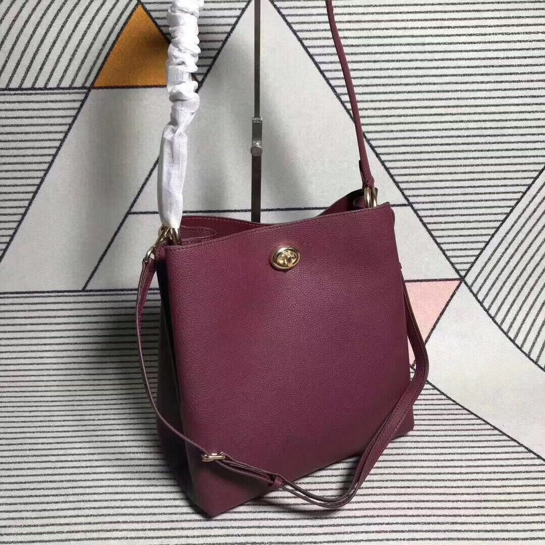 Túi Coach bucket da thật nguyên chiếc