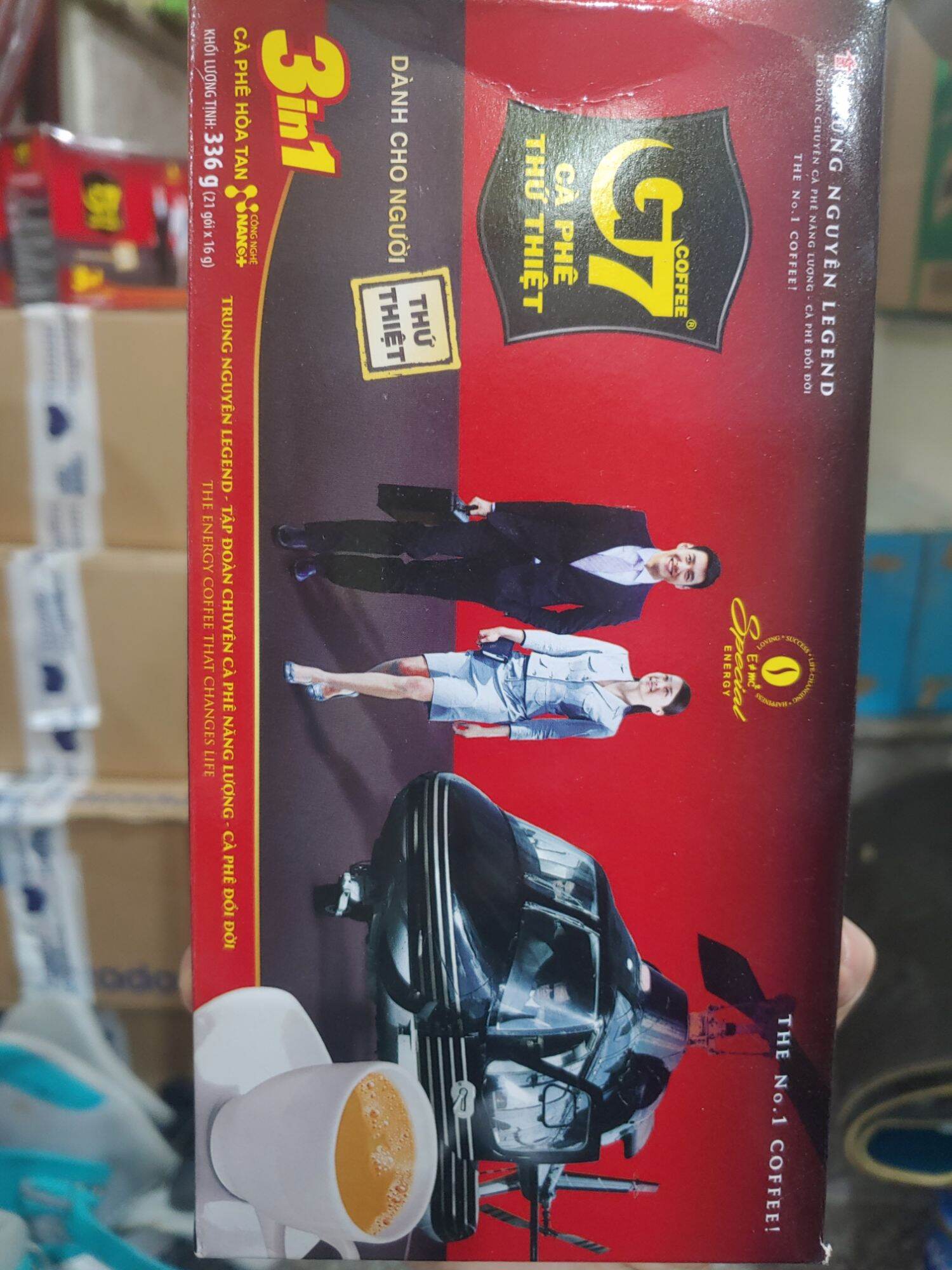 Cà phê g7 hộp 21 gói