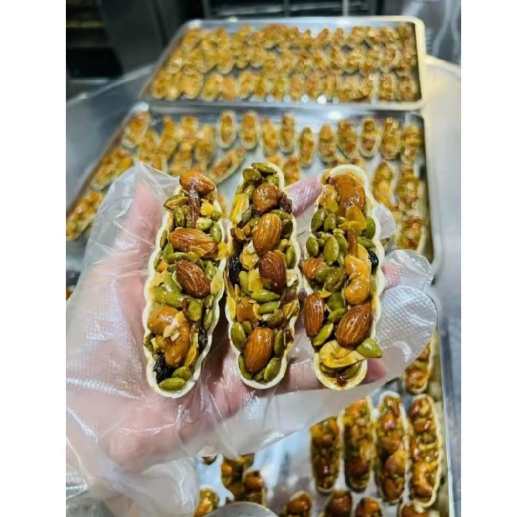 500mg bánh thuyền mix hạt
