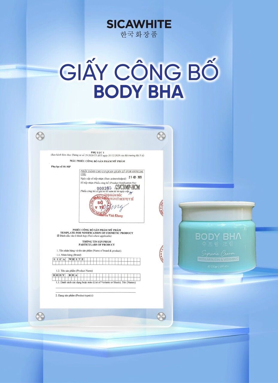 Body Cốt Dẻo BHA 2% SIÊU TRẮNG