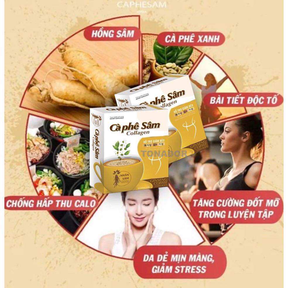 Cobom 5 hộp cà phê giảm cân