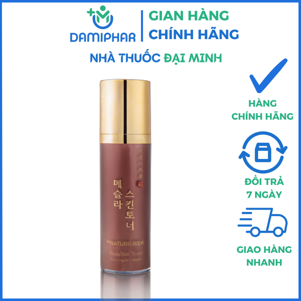 Nước Hoa Hồng Dưỡng Trắng Da Ngừa Nám Da The Nature Book Lọ 120ml