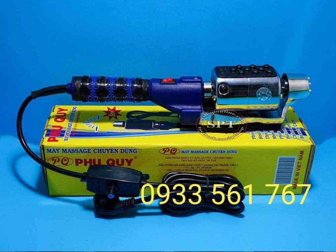 Máy massage cầm tay Phú Quý - Máy massage mini (Khuyến mãi 1 bộ than)