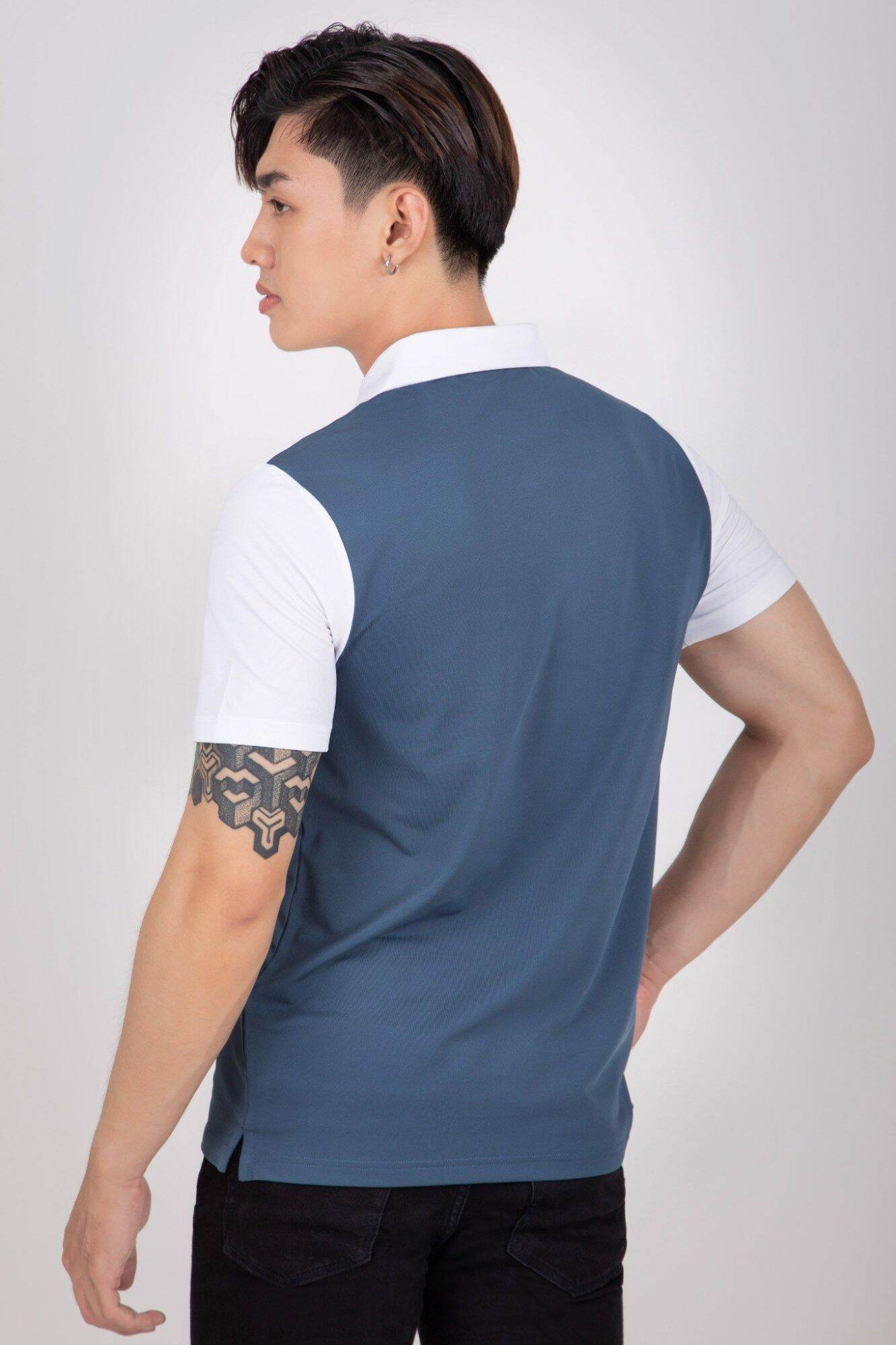Áo Polo sọc ngang cao cấp